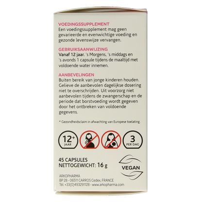 Arkocaps Brandnetel bio 45 Capsules