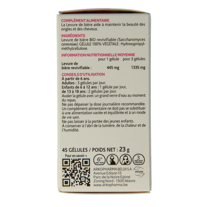 Arkocaps Biergist bio 45 Capsules