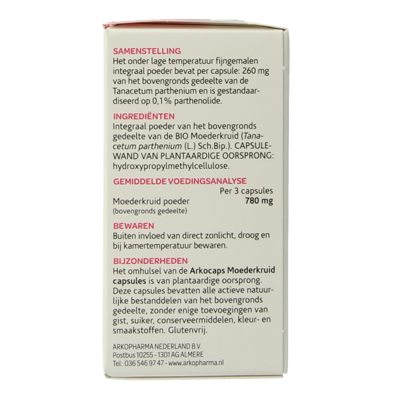 Arkocaps Moederkruid bio 45 Capsules