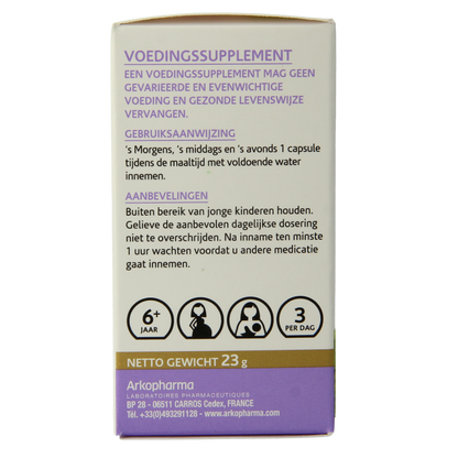 Arkocaps Laksavital bio 45 Capsules