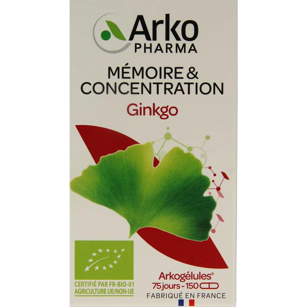 Arkocaps Ginkgo bio 150.00 Capsules
