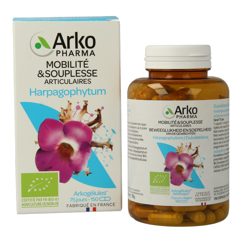 Arkocaps Duivelsklauw bio 150 Capsules
