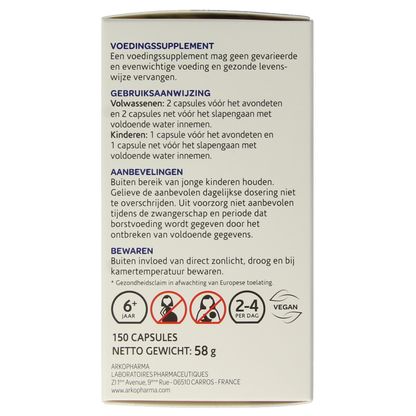 Arkocaps Goudpapaver 150 Capsules