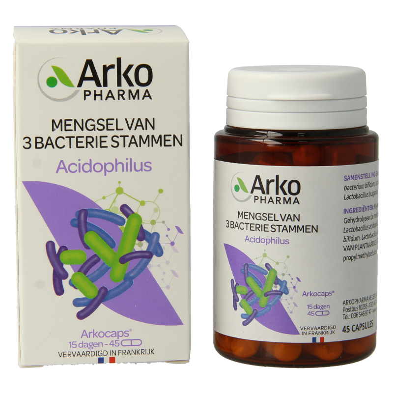Arkocaps Acidophilus complex 45 Capsules