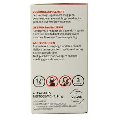 Arkocaps Canadese geelwortel 45 Capsules