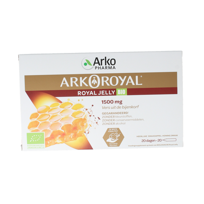 Arko Royal Royal jelly 1500mg bio 20 Ampullen