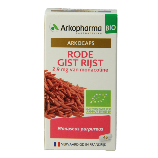 Arkocaps Rode gist rijst bio 45 Capsules