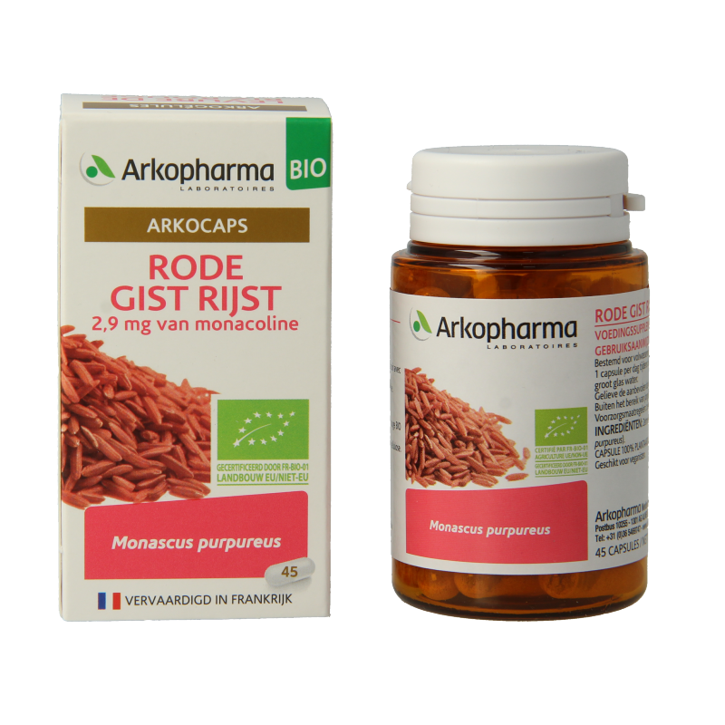 Arkocaps Rode gist rijst bio 45 Capsules