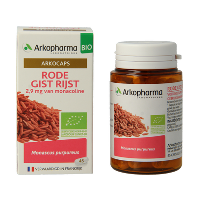 Arkocaps Rode gist rijst bio 45 Capsules