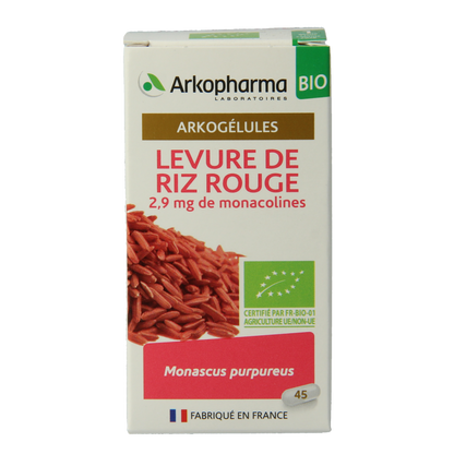 Arkocaps Rode gist rijst bio 45 Capsules
