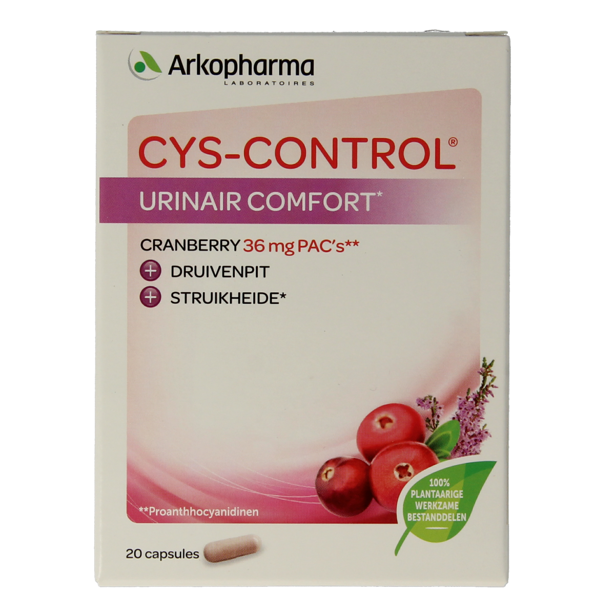 Cys-Control Urinair comfort 20.00 Capsules