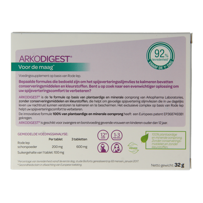 Arkocaps Arkodigest 16 Kauwtabletten