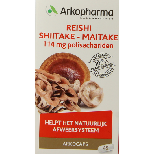 Arkocaps Reishi shiitake maitake bio 45 Capsules