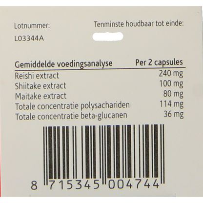 Arkocaps Reishi shiitake maitake bio 45 Capsules