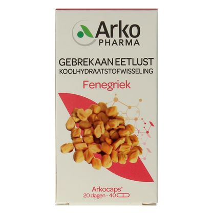Arkocaps Fenegriek 40 Capsules