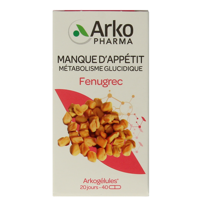 Arkocaps Fenegriek 40 Capsules