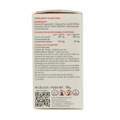 Arkocaps Propolis bio 40 Capsules