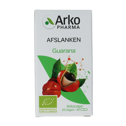 Arkocaps Guarana bio 40 Capsules