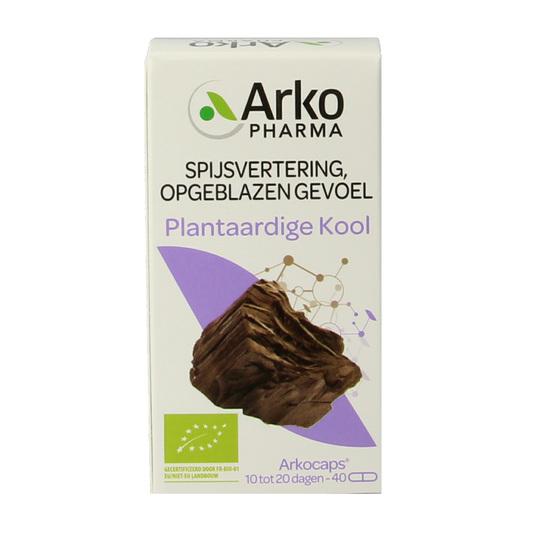 Arkocaps Plantaardige kool bio 40 Capsules