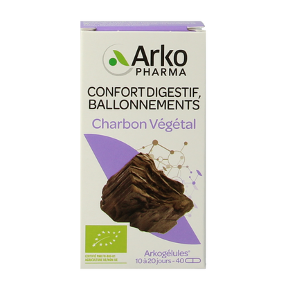 Arkocaps Plantaardige kool bio 40.00 Capsules