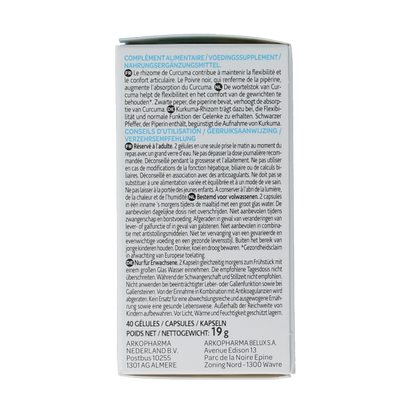 Arkocaps Curcuma 40 Capsules