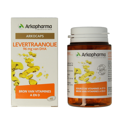 Arkocaps Levertraanolie 60 Capsules