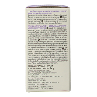 Arkocaps Blauwe bosbes 40 Capsules