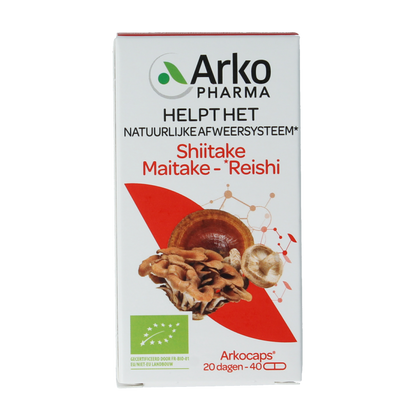 Arkocaps Reishi shiitake maitake bio 40 Capsules