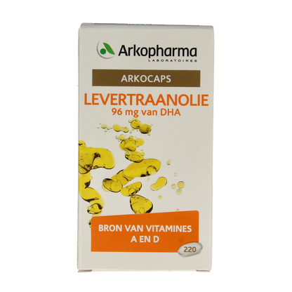 Arkocaps Levertraanolie 220 Capsules