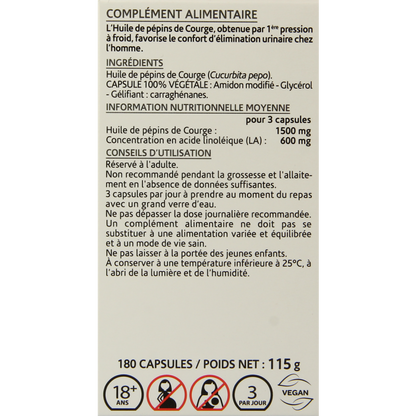 Arkocaps Pompoenpitolie 180 Capsules