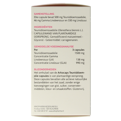 Arkocaps Teunisbloemolie 180.00 Capsules