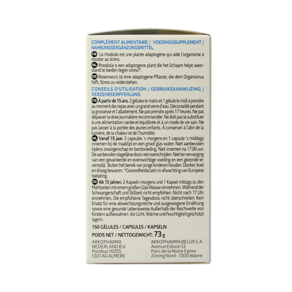 Arkocaps Rhodiola bio 150 Capsules