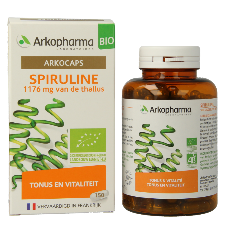 Arkocaps Spiruline bio 150 Capsules