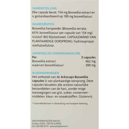 Arkocaps Boswellia 150 Vegetarische capsules