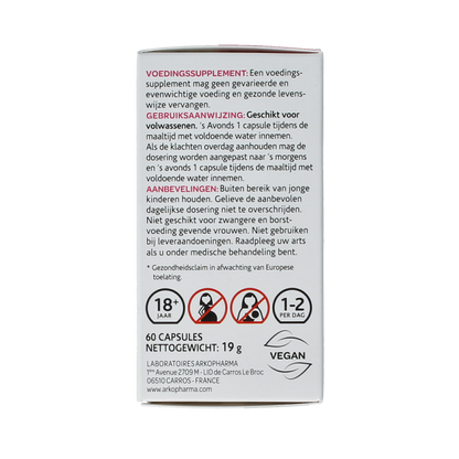 Arkopharma Zilverkaars 60.00 Capsules