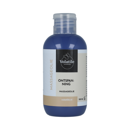 Volatile Massageolie ontspanning lavendel geranium 100.00 Milliliter