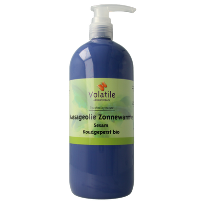Volatile Massageolie sesam zonnewarmte 1000 Milliliter