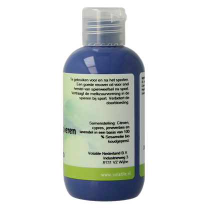Volatile Massageolie sesam belaste spieren 100 Milliliter
