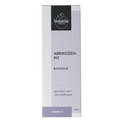 Volatile Abrikozenpit basisolie glazen fles 100 Milliliter