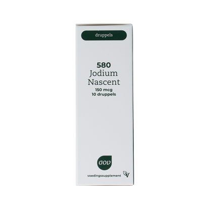 AOV 580 Jodium nascent 150mcg 15.00 Milliliter