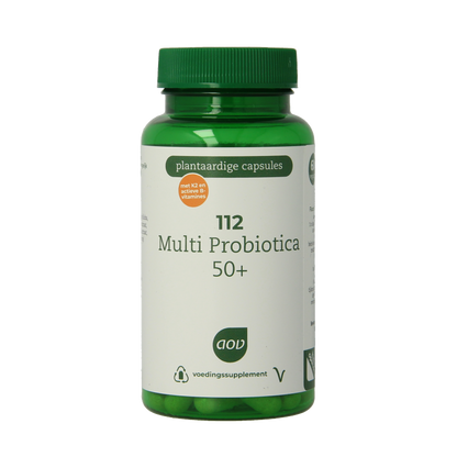 AOV 112 Multi probiotica 50+ 60 Vegetarische capsules