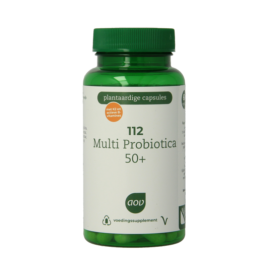 AOV 112 Multi probiotica 50+ 60 Vegetarische capsules