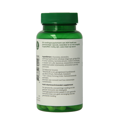 AOV 112 Multi probiotica 50+ 60 Vegetarische capsules