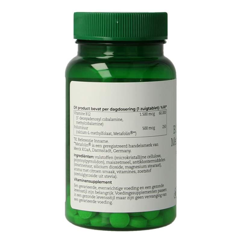 AOV 253 B12 Adenosyl & methylcobalamine 60 Zuigtabletten