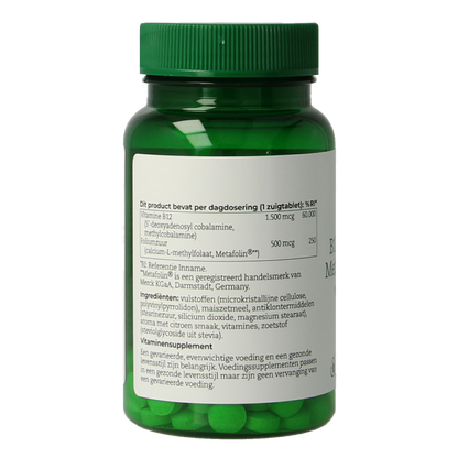 AOV 253 B12 Adenosyl & methylcobalamine 60.00 Zuigtabletten