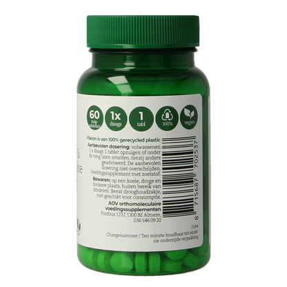 AOV 253 B12 Adenosyl & methylcobalamine 60.00 Zuigtabletten
