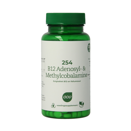 AOV 254 B12 Adenosyl & methylcobalamine 120 Zuigtabletten