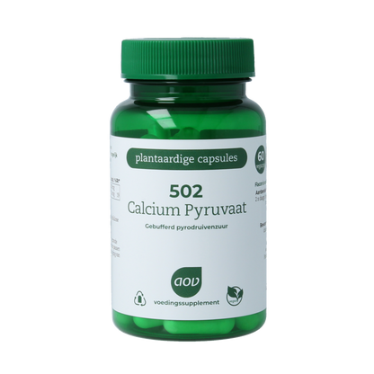 AOV 502 Calcium pyruvaat 60 Vegetarische capsules