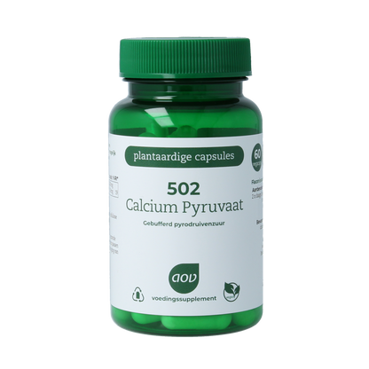 AOV 502 Calcium pyruvaat 60.00 Vegetarische capsules