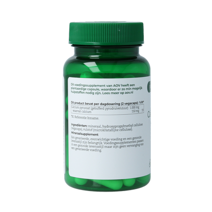AOV 502 Calcium pyruvaat 60 Vegetarische capsules
